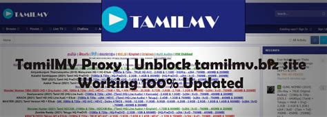 unblock it tamilmv|Best TamilMV Proxy